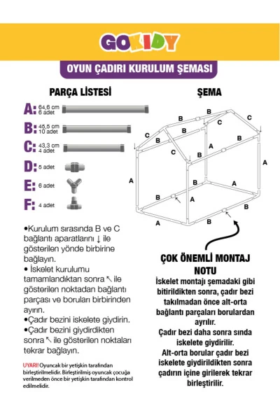 Barbie Lisanslı Oyun Çadırı - 4
