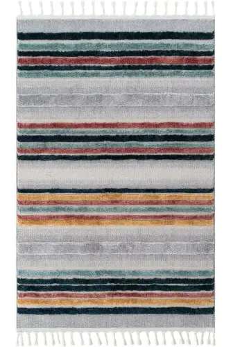 Palazzo 02 Multy Boucle Rug Living Room Carpet Non-Shedding Kitchen Rug Kids Room Carpet Hallway Runner-Multi 2 - 1