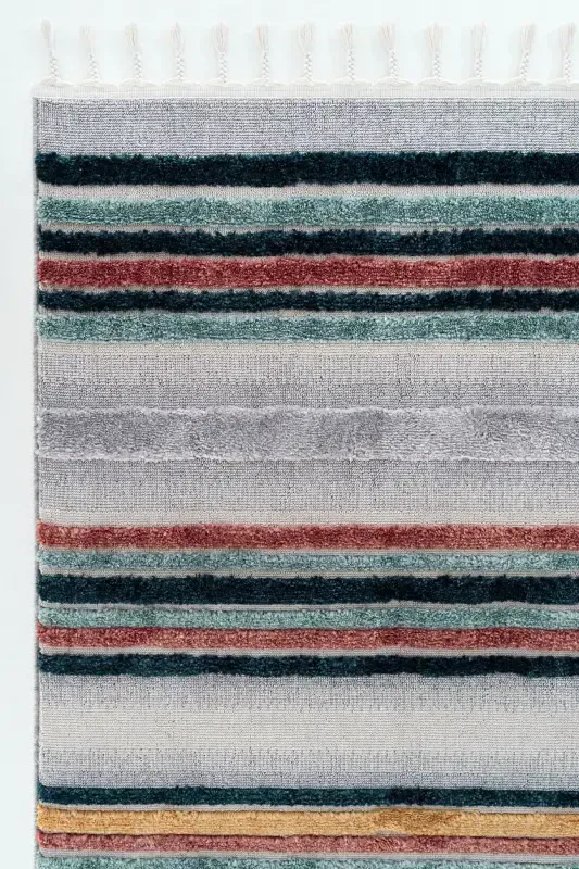 Palazzo 02 Multy Boucle Rug Living Room Carpet Non-Shedding Kitchen Rug Kids Room Carpet Hallway Runner-Multi 2 - 3