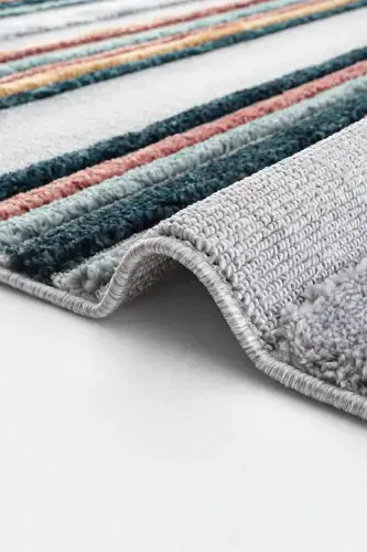 Palazzo 02 Multy Boucle Rug Living Room Carpet Non-Shedding Kitchen Rug Kids Room Carpet Hallway Runner-Multi 2 - 5