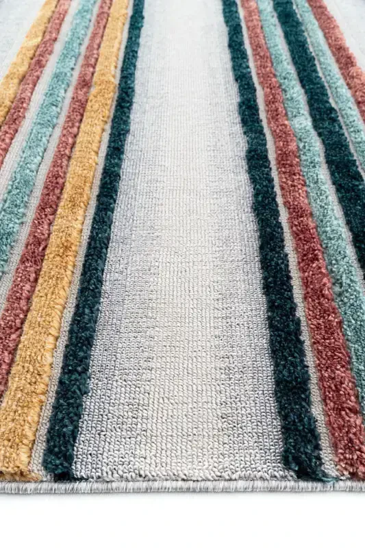 Palazzo 02 Multy Boucle Rug Living Room Carpet Non-Shedding Kitchen Rug Kids Room Carpet Hallway Runner-Multi 2 - 6