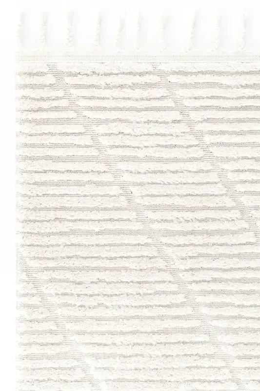 Palazzo 08 Cream Boucle Living Room Carpet Non-Shedding Kitchen Carpet Kids Room Carpet Hallway Runner Rug-Cream - 3