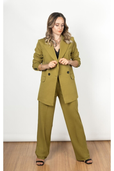 Palazzo Oversize Women's Suit Dress - 3
