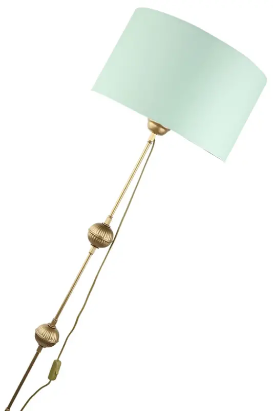 Palermo Floor Lamp Antique No: 14-Water Green - 3