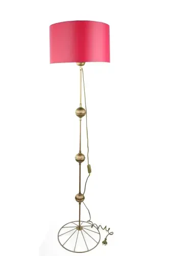 Palermo Floor Lamp Antique No: 18-Dark Pink - 2