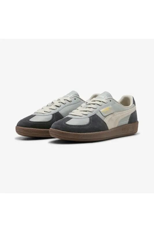 Palermo Leather Unisex Gri Spor Ayakkabı - 23-GRİ - 2