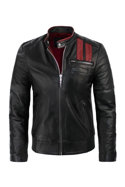 Palermo102 Men's Genuine Leather Jacket - 1