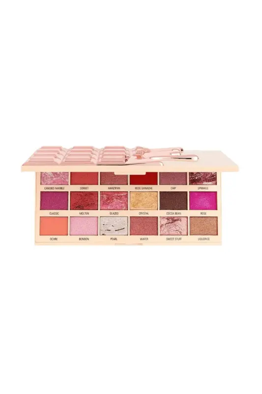 Палетка теней для век Rose Gold из мраморного шоколада - 1