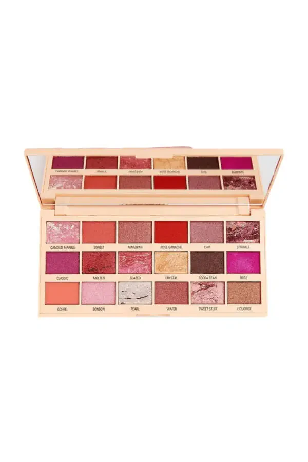 Палетка теней для век Rose Gold из мраморного шоколада - 7