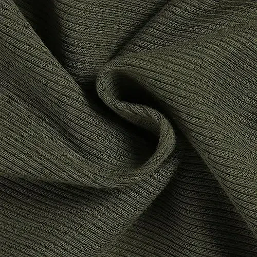 PALINDA Women's Short Sleeves Ribbed Fitted Shirt Basic V Neck Slim T Shirt Tops - 3