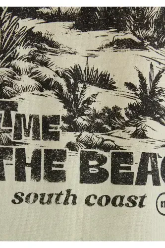 Palm Tree Print Yellow T-Shirt Regular Fit - 8