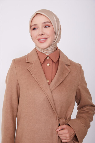 Пальто Armine с запахом 23K7220 Camel - 5