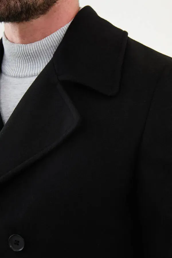 Пальто с острым воротником - 7