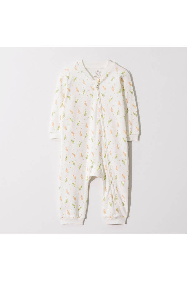 Pambuliq Organic 100% Cotton Zippered Footless Romper - 1