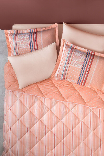 Pamena Single Sleep Set - Salmon - YATAŞ (1)