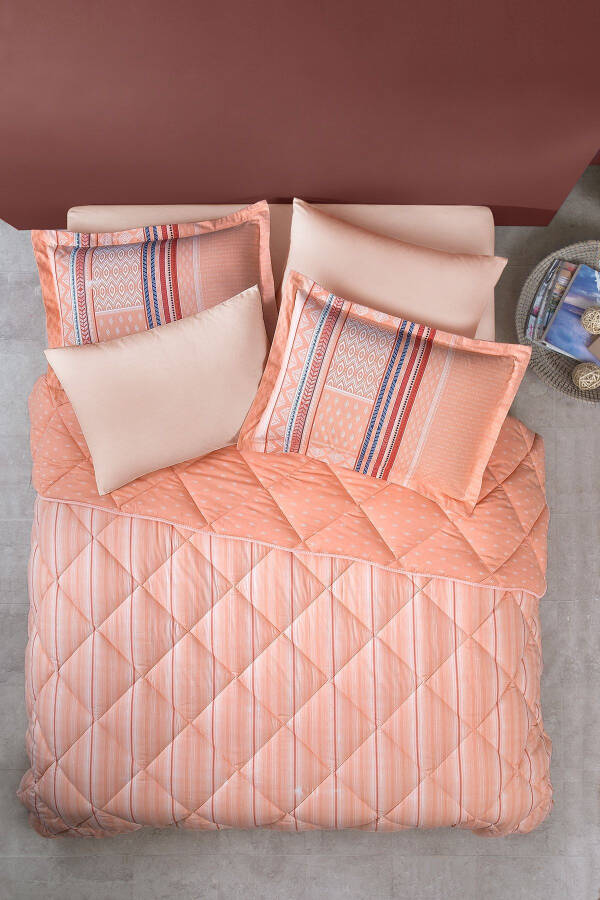 Pamena Single Sleep Set - Salmon - 1