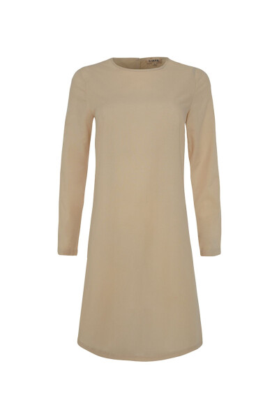 Cotton Jüpon Tunik - Bej 