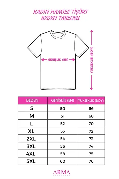 Pamuklu Kısa Kollu Hamile Tişört Siyah 3'lü Paket – Yumuşak ve Rahat Hamile Giyim - 6