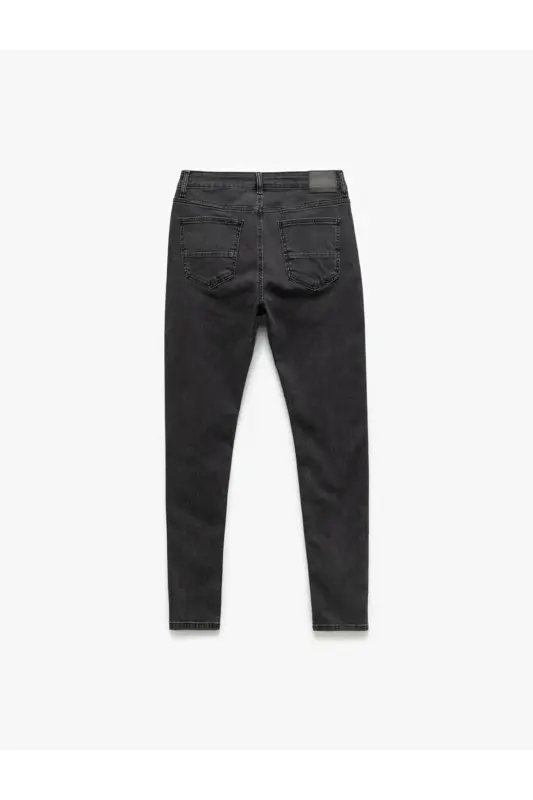 Michael Antrasit Erkek Jean Pantolon 5Sam40032Nd - Antrasit - 6