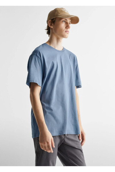 Pamuklu Oversize Günlük Tişört - MANGO TEEN