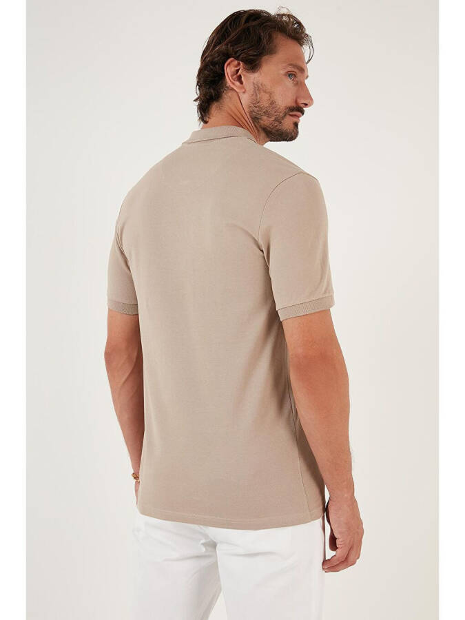 Pamuklu Regular Fit Düğmeli Polo T Shirt 4362050 - 5