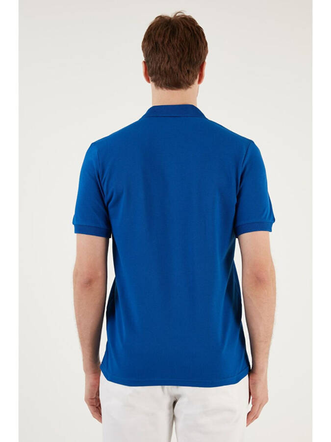 Pamuklu Regular Fit Düğmeli Polo Yaka T Shirt 5902739 - 12