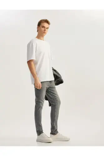 Pamuklu Skinny Fit Jean Pantolon - Michael Jean - 2