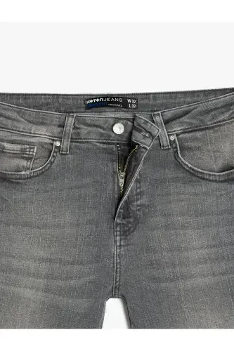 Pamuklu Skinny Fit Jean Pantolon - Michael Jean - 7