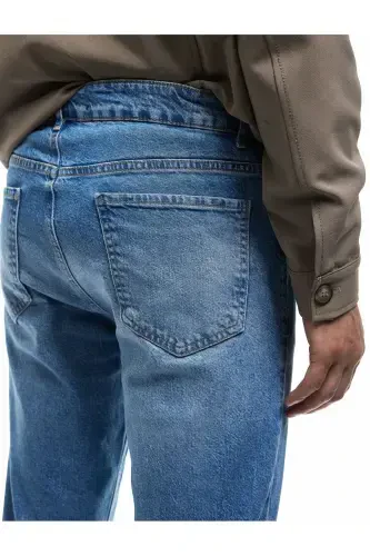 Pamuklu Slim Fit Jean Pantolon - Brad Jean - 3