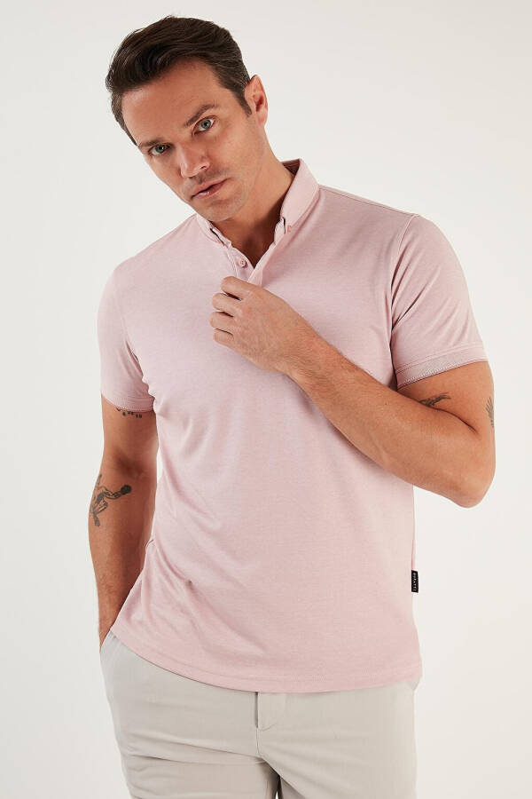 Pamuklu Slim Fit Polo Tişört 646R1000 - 12