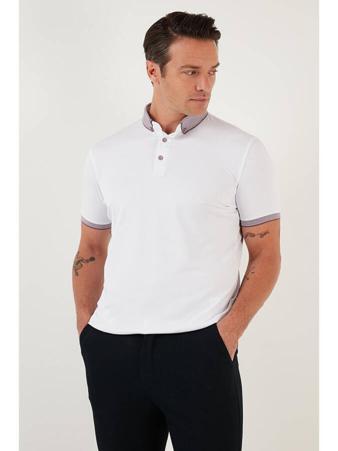 Pamuklu Slim Fit Polo Tişört 646R4560 - 7