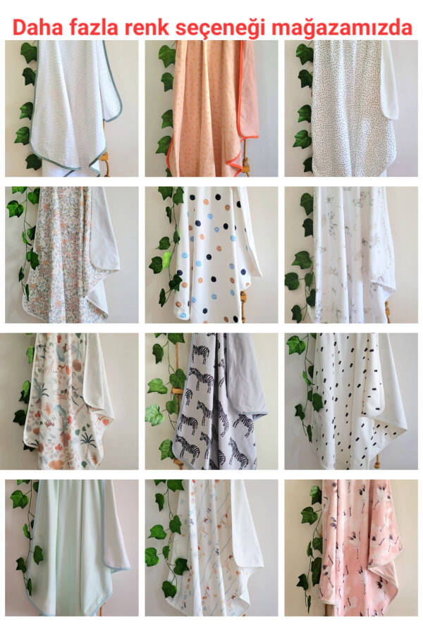 Pamuklu Yumuşacık Çift Katlı Penye Kız- Erkek Bebek Kundak Battaniyesi Outlet/turuncu-TURUNCU - 5