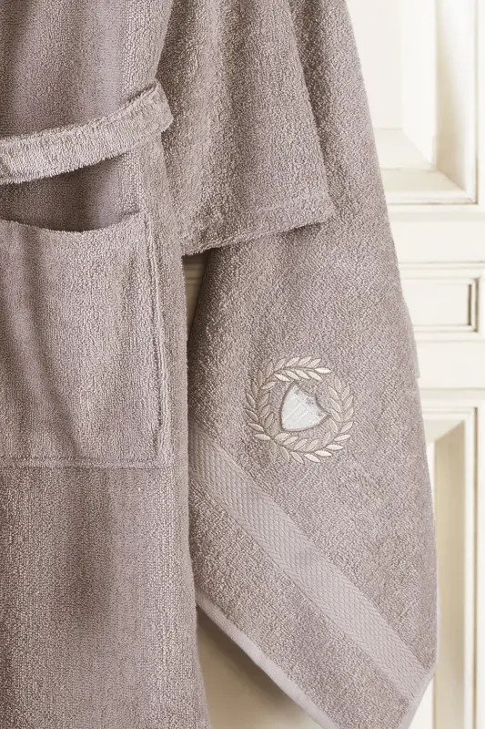 Pamuxu 8 Piece Bathrobe Set | Bathrobe Set | Dowry Set-Brown - 5