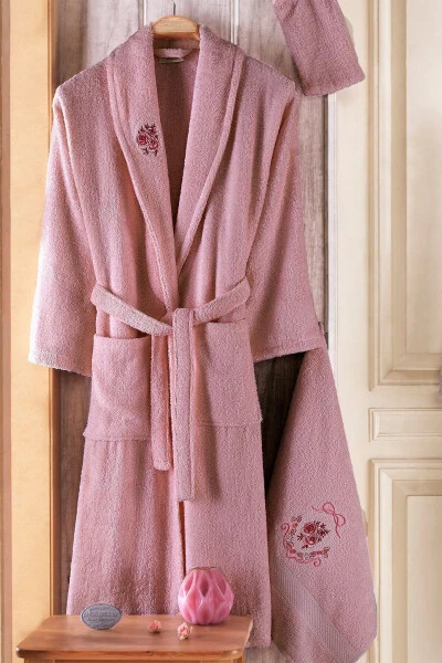 Pamuxu 8-Piece Family Robe Set - GÜVENAL (1)