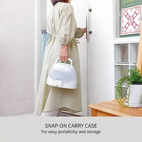 Panasonic NI-QL1100L Simsiz bug'/quruq dazmol, 1500W Keng zanglamas po'lat plastinka, kumush/ochiq ko'k - 6