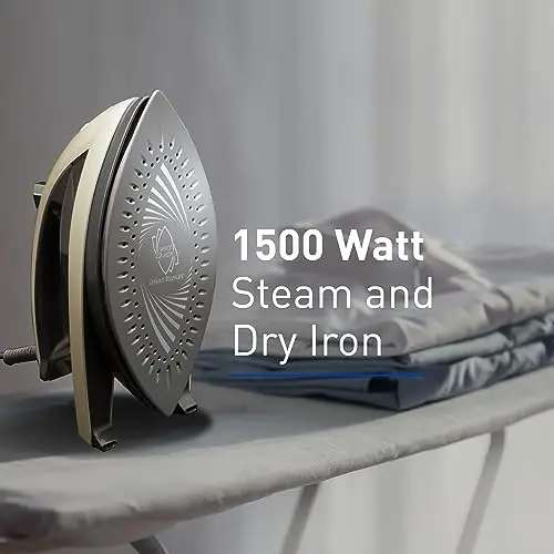 Panasonic NI-W810CS Multi-Directional Steam/Dry Iron with Ceramic Soleplate, MEDIUM, Black - 2