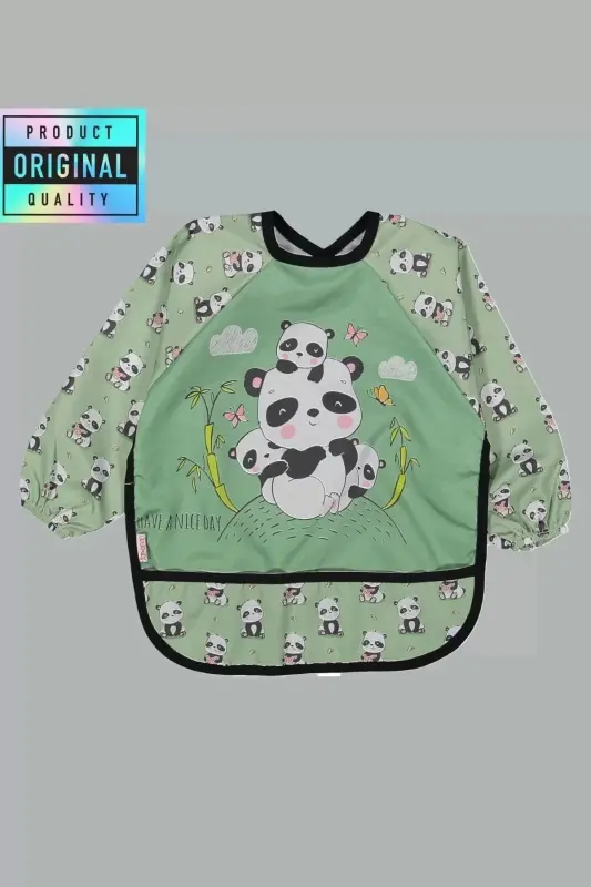 Panda naqshli kiyiladigan suv o'tkazmaydigan it ovqatligi - BABYDONAT