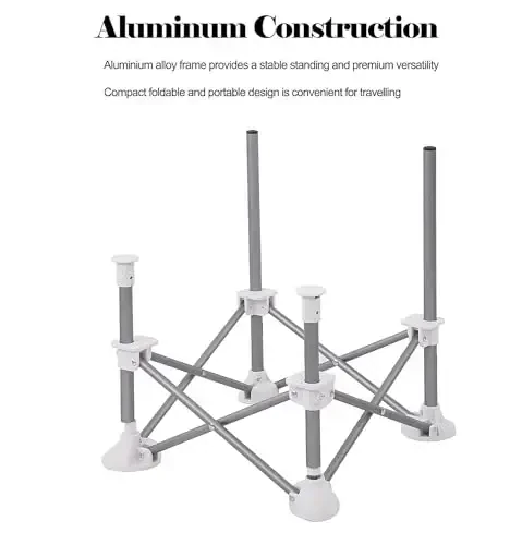 PandaEar Portable Baby Seat Travel| Ichki/tashqi foydalanish uchun tasmali ixcham buklama | Camping, plyaj, maysazor uchun ajoyib | Go'daklar, bolalar, o'g'il bolalar, qizlar (qora) - 5