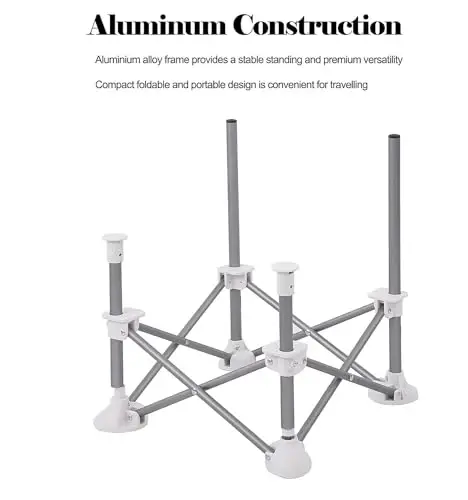 PandaEar Taşınabilir Bebek Koltuğu Seyahat| İç/Dış Mekan Kullanımı için Kayışlı Kompakt Katlama| Kamp, Plaj, Çim için Harika |Yeni Yürümeye Başlayan Çocuklar, Çocuklar, Erkekler, Kızlar (Siyah) - 5