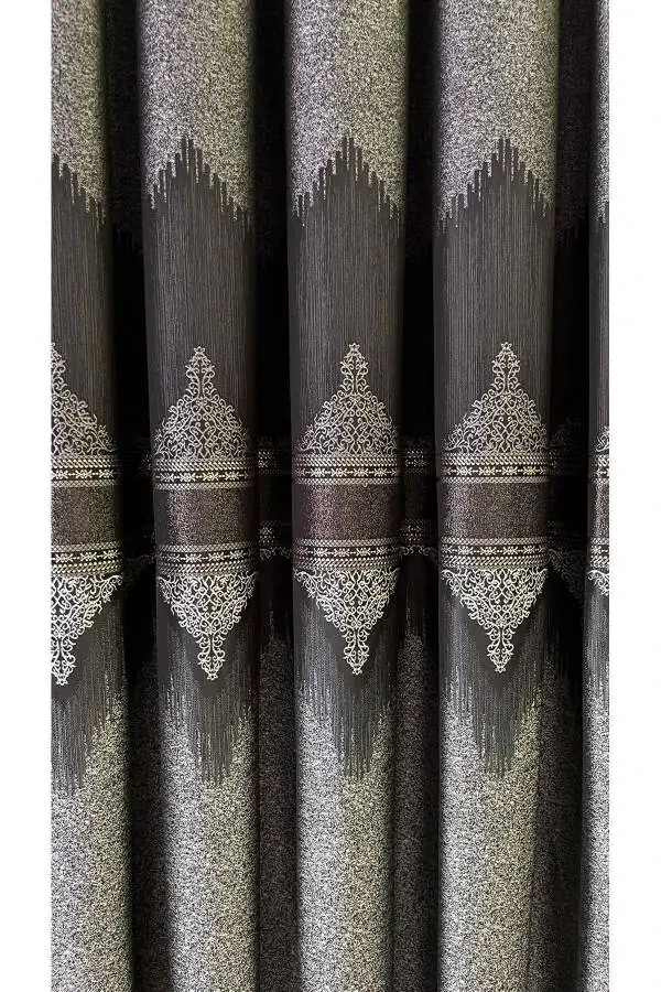 Panel Background Curtain Anthracite Grey (Single Wing) - 5