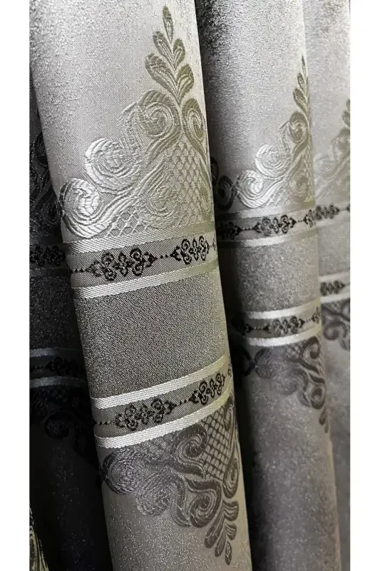 Panel Background Curtain Gray Anthracite (Single Panel)-Gray Anthracite - 6