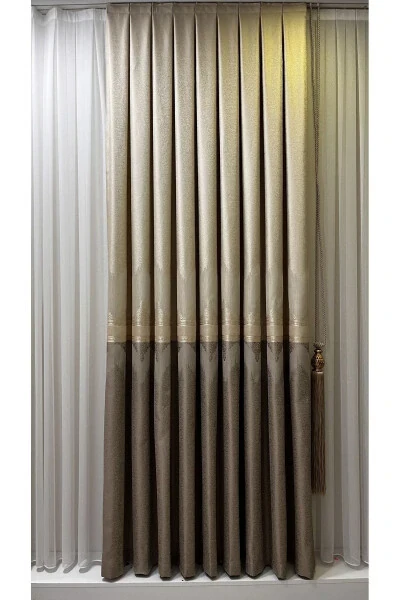 Panel Blind Cream Coffee (Single Panel) - FON DÜNYASI (1)