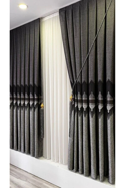 Panel Fon Pardasi Antrasit Kulrang (Yag'ona Qanot) - 10