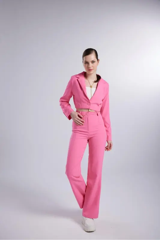 Panky Pantolon Pembe - 5