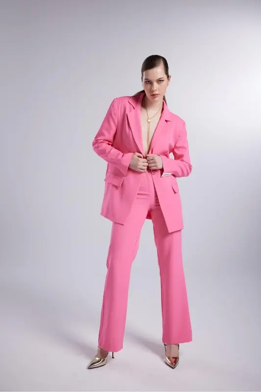 Panky Pantolon Pembe - 2