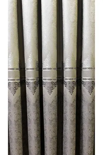 Pano Fon Parda Kulrang Tutun (Bitta Qanot)-Kulrang Tutun - 4