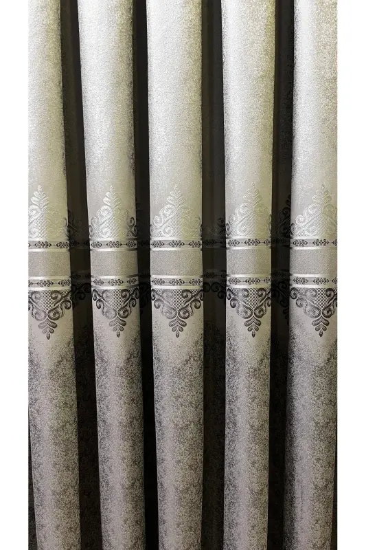 Pano Fon Parda Kulrang Tutun (Bitta Qanot)-Kulrang Tutun - 4