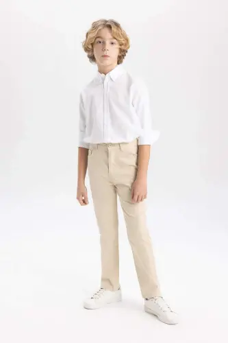 Trousers (26 SP) - Bej-BG743 - 4