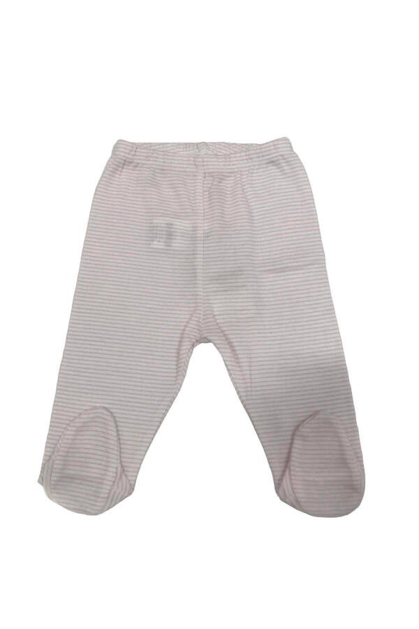 Pantolon Patikli Animals Favourite Kız Çizgili - Pembe - 1