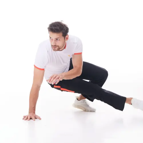 Pants - BLACK-ORANGE - 6